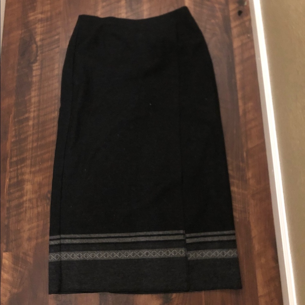 Eddie Bauer wiool wrap skirt Size 12
